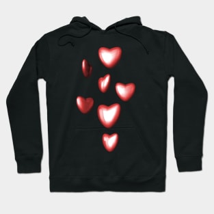 Unbreakable hearts red Hoodie